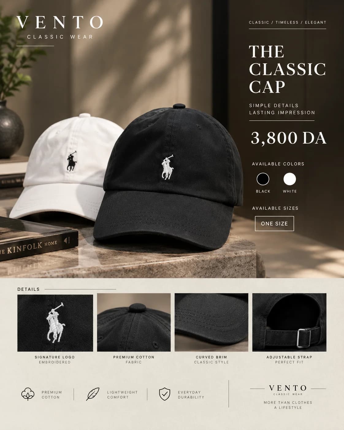 THE CLASSIC CAP